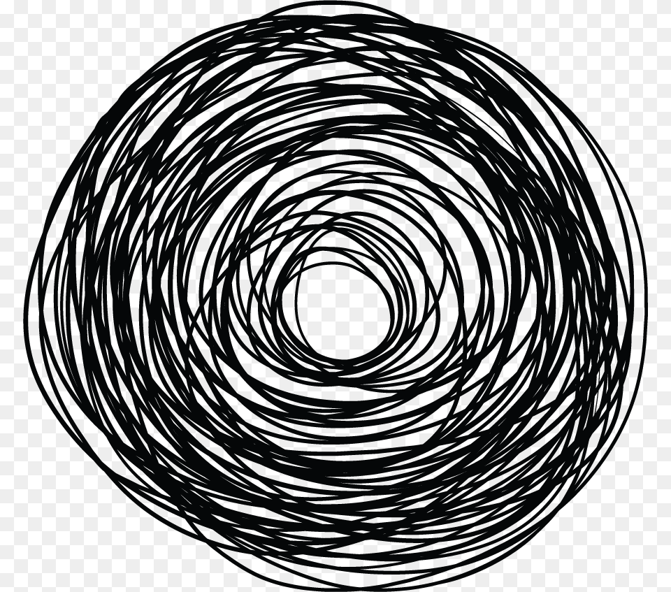 Record Circle, Coil, Spiral, Person, Head Free Png Download