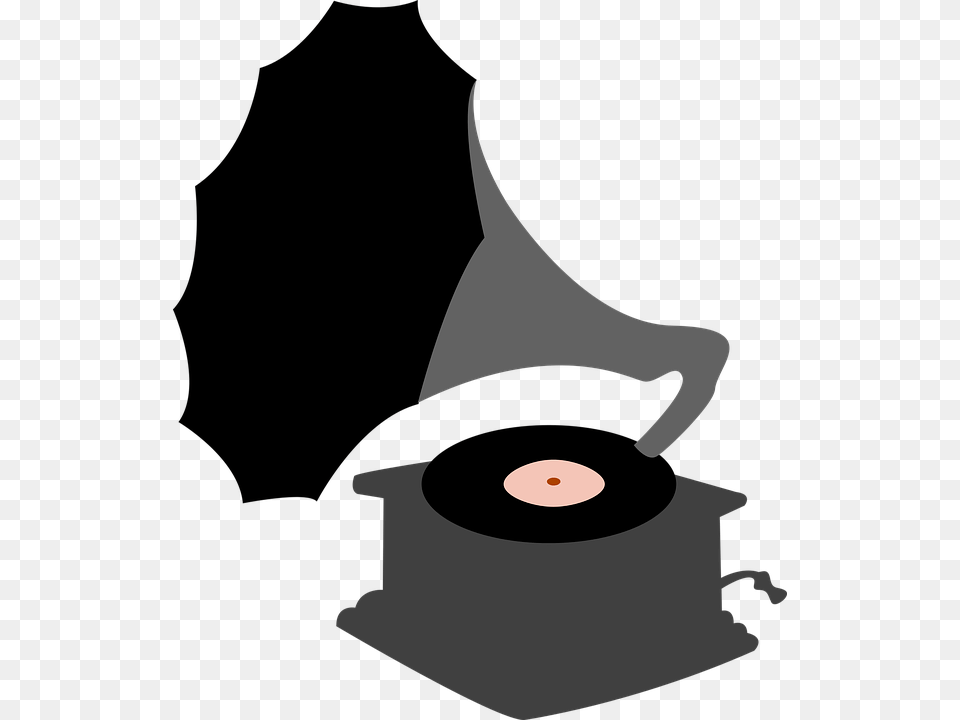 Record Music Sound Old Phonograph Gramophone, Animal, Fish, Sea Life, Shark Free Transparent Png