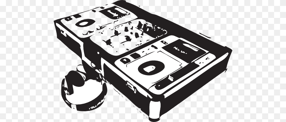 Record Player Clipart Dj Table Dj Mixer Price In Mumbai, Electronics, Tape Player Free Png Download