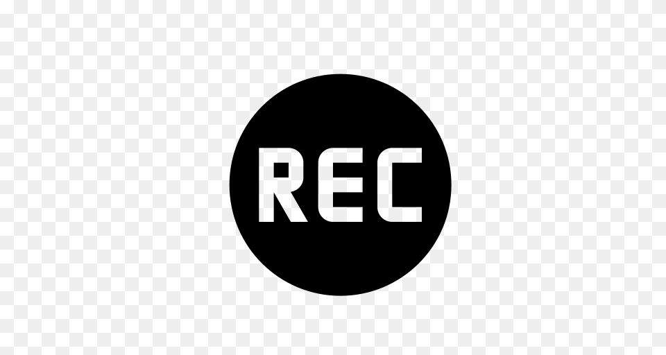 Record Rec Rec Icon And Vector For Download, Gray Free Png