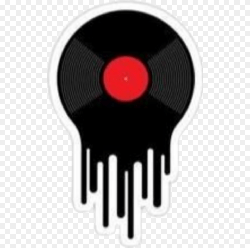 Record Recordplayer Blackandred Black Red Grunge Illustration, Light, Traffic Light, Electronics, Speaker Free Png