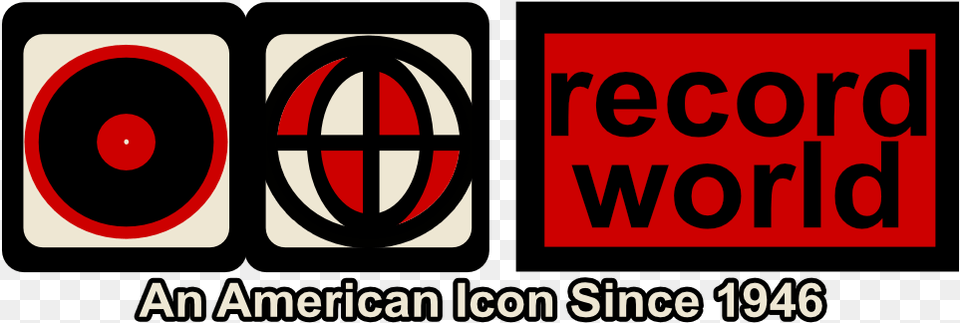 Record World Logo Sign Png Image