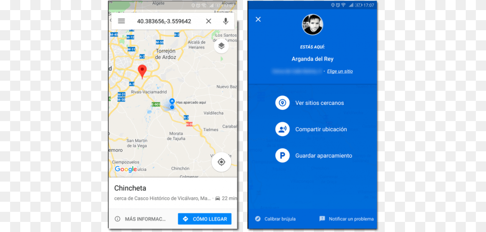 Recordar Dnde Has Estacionado Empleando Ltstro Data Google Maps, Person, Electronics Free Png