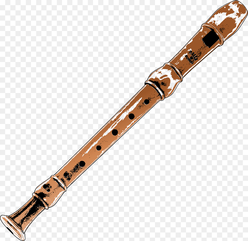 Recorder Clipart, Musical Instrument, Flute, Blade, Dagger Free Png Download
