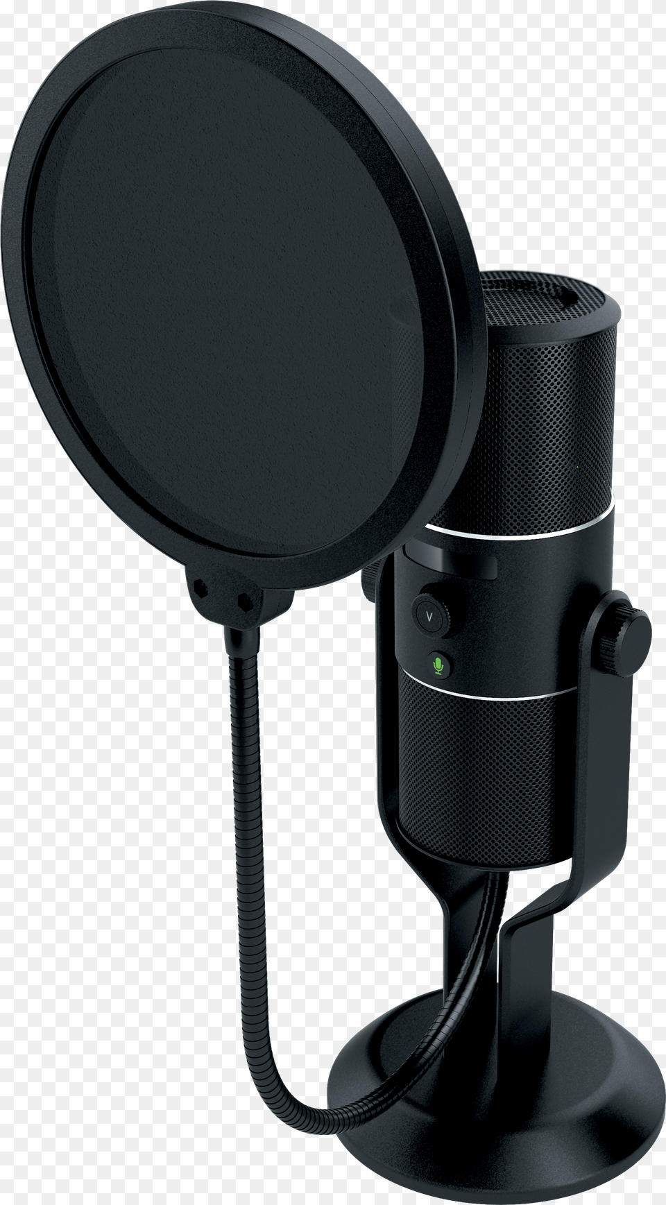 Recording Microphone Razer Seiren X Pop Filter, Electrical Device, Electronics, Lighting, Camera Free Png