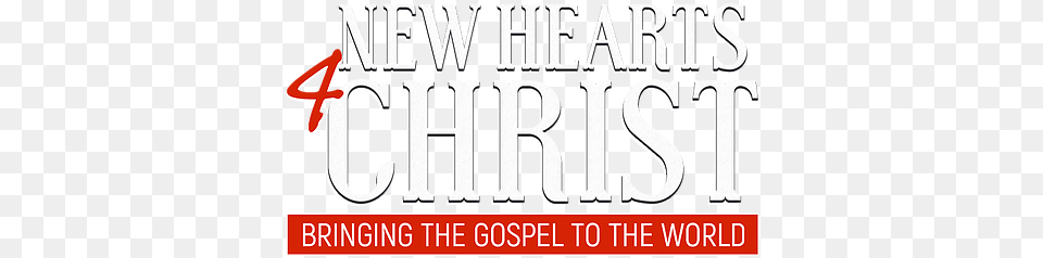 Recordings New Hearts 4 Christ Calligraphy, Text Png Image