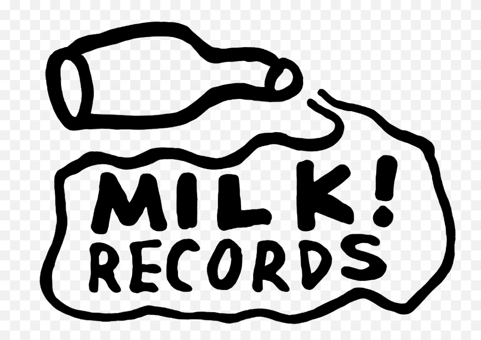 Records Logo Hi Res Naked Background Milk Records, Stencil, Smoke Pipe, Text Free Png Download