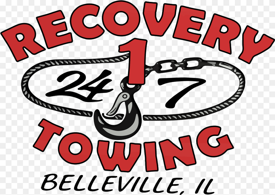 Recovery 1 Towing Towing Recovery Service Logo, Electronics, Hardware, Hook, Bow Free Png Download