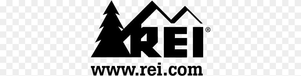 Recreational Equipment Inc Logo, Triangle, Symbol, Text Free Png