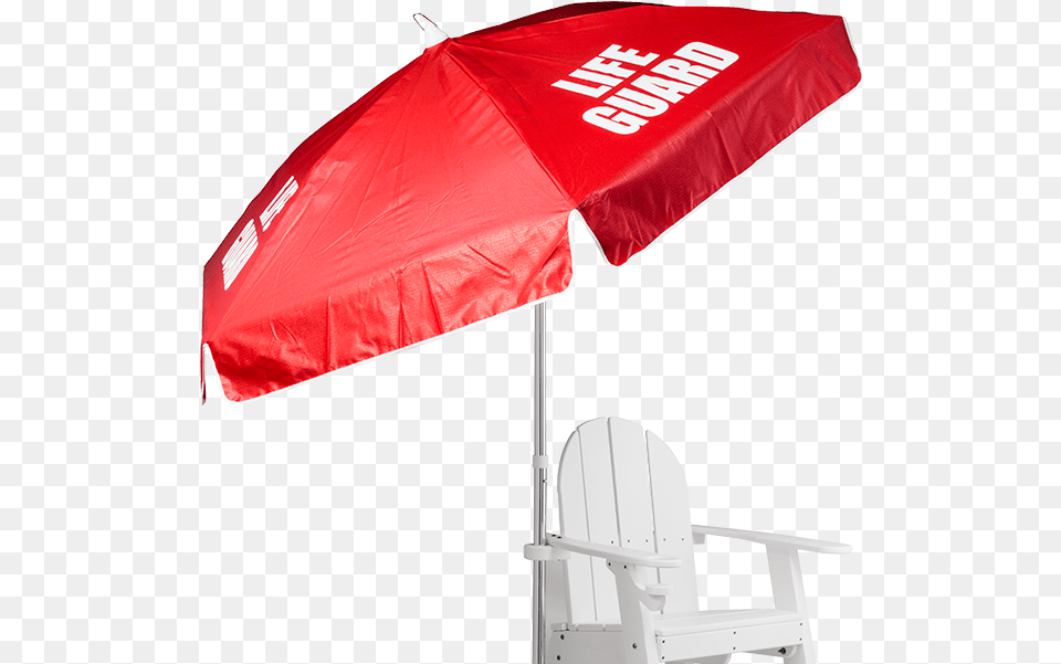 Recreonics Lifeguard Umbrella Lifeguard Chair With Umbrella, Canopy, Furniture Free Png Download