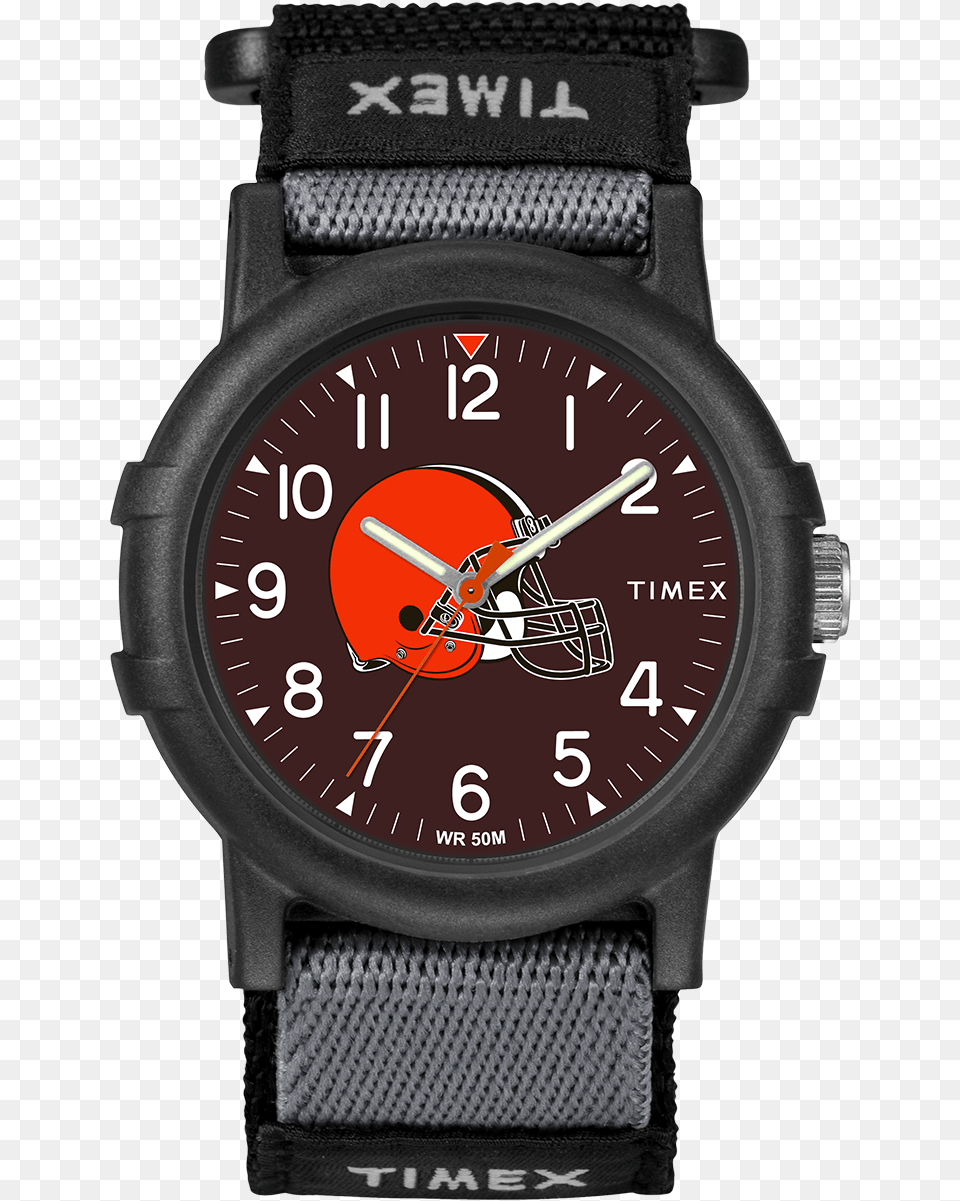 Recruit Cleveland Browns Large Timex Camper Watch, Arm, Body Part, Person, Wristwatch Free Png Download