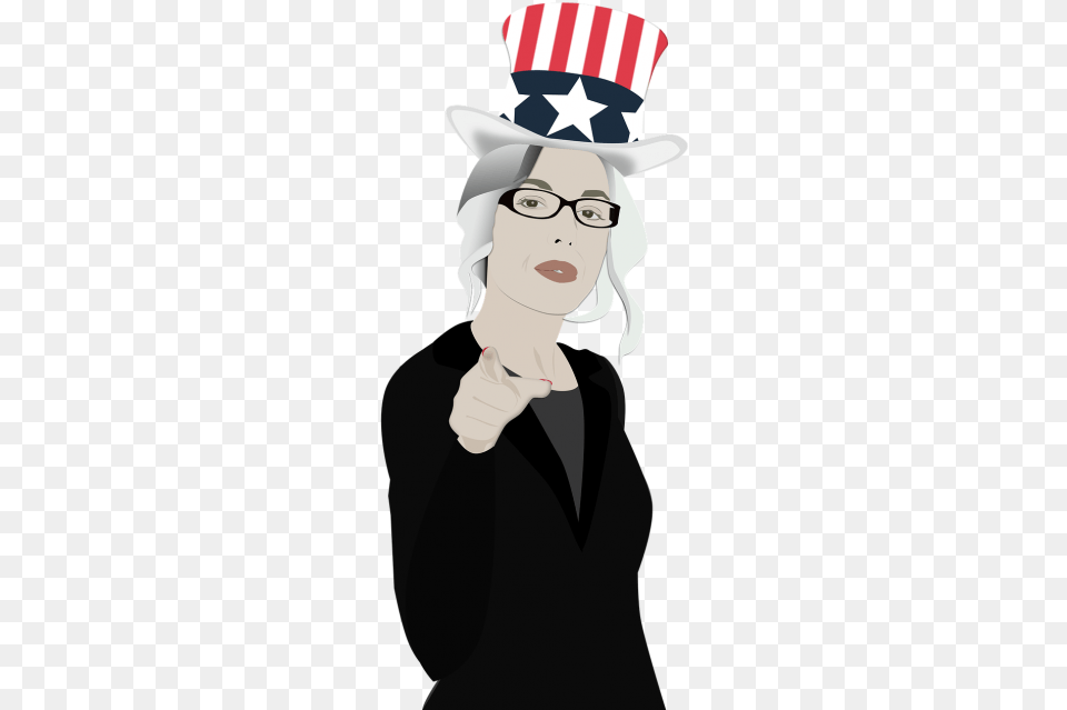 Recruitment Business Woman Uncle Sam Hat Portable Network Graphics, Person, Baby, Accessories, Glasses Free Transparent Png
