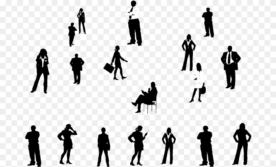Recruitment Silhouette, Person, Woman, Female, Adult Free Png Download