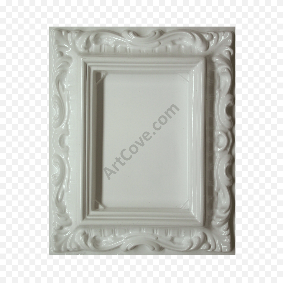 Rectangle Frame Plaster Mold, Art, Porcelain, Pottery Free Png
