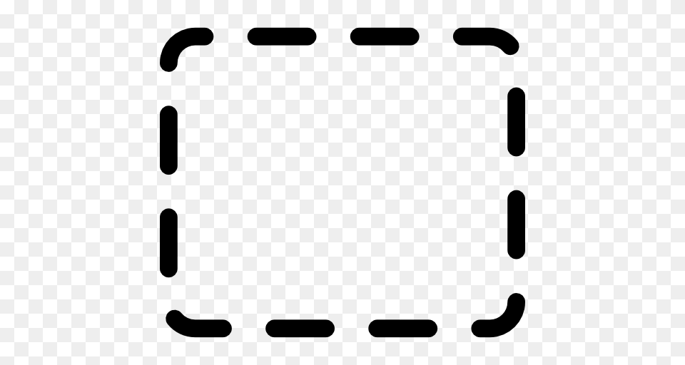 Rectangle Of Cutted Line Geometrical Shape, Stencil, Smoke Pipe Png