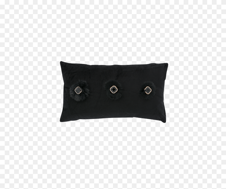Rectangular Black Decorative Pillow, Cushion, Home Decor, Accessories Free Png Download