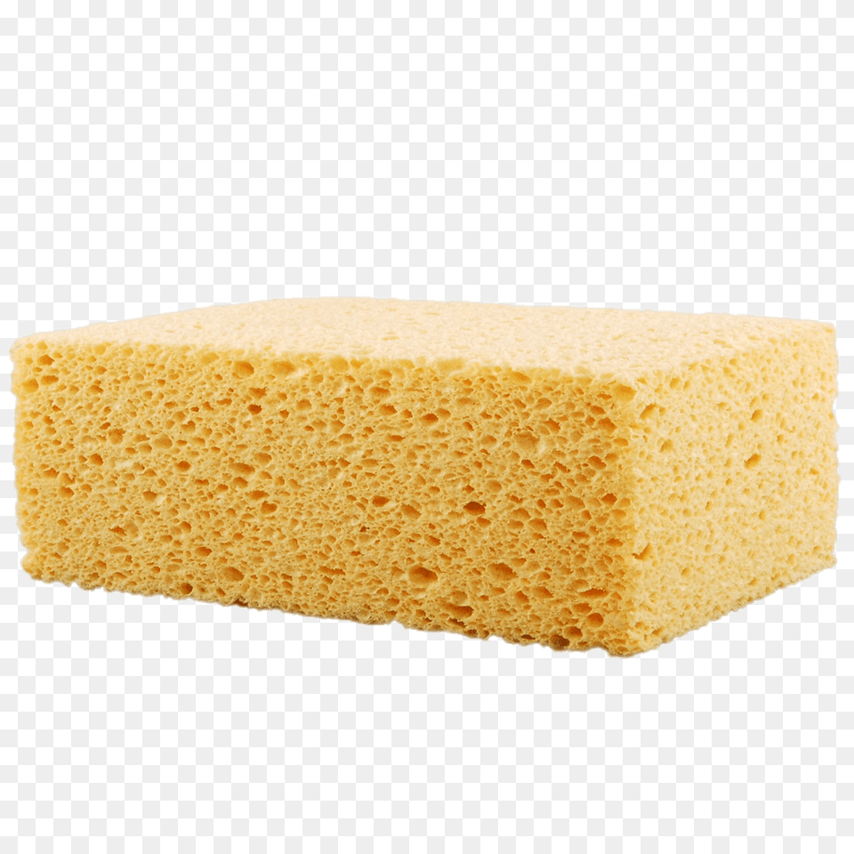 Rectangular Cleaning Sponge, Bread, Food Free Png Download