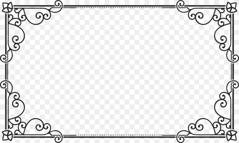 Rectangular Frame, Gray Png Image