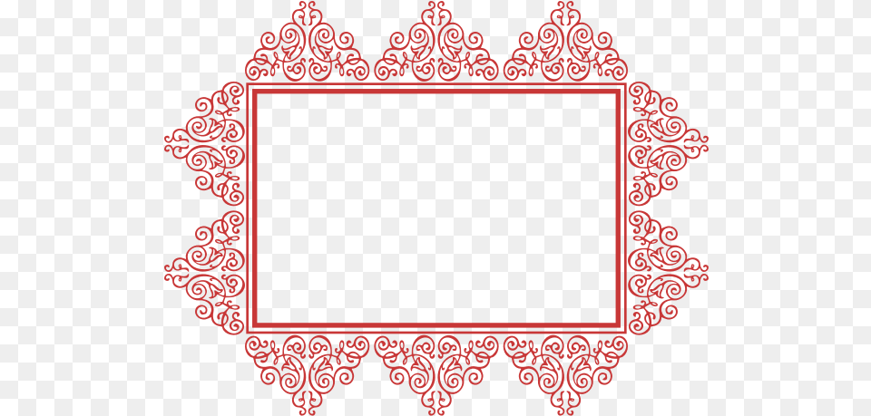 Rectangular Frame In Red Color Square Design In Red Color, Pattern, Blackboard Free Png