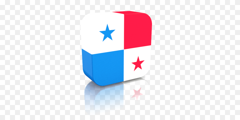 Rectangular Icon Illustration Of Flag Of Panama, Medication Free Png Download