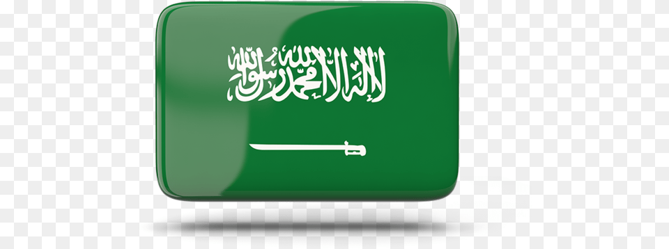 Rectangular Icon With Shadow Flag Saudi Arabia Map, First Aid Free Transparent Png