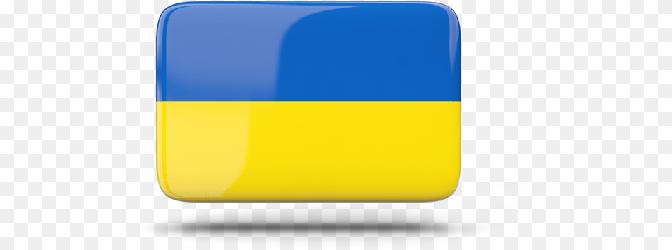 Rectangular Icon With Shadow Ikonka Flag Ukraini, Electronics, Mobile Phone, Phone Png Image