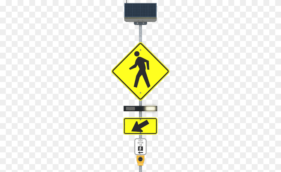 Rectangular Rapid Flash Beacon, Sign, Symbol, Road Sign, Adult Free Png Download