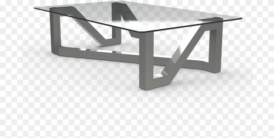 Rectangular Table Covered With Glass And Tubular Structure 3d Table, Coffee Table, Dining Table, Furniture, Desk Png