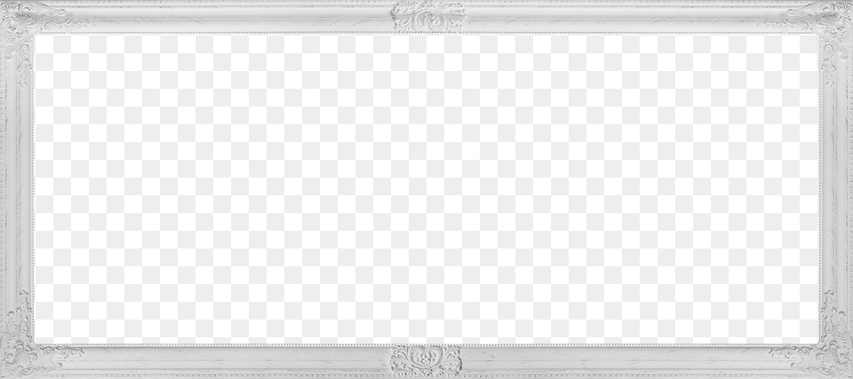 Rectangular White Frame, Blackboard Png Image