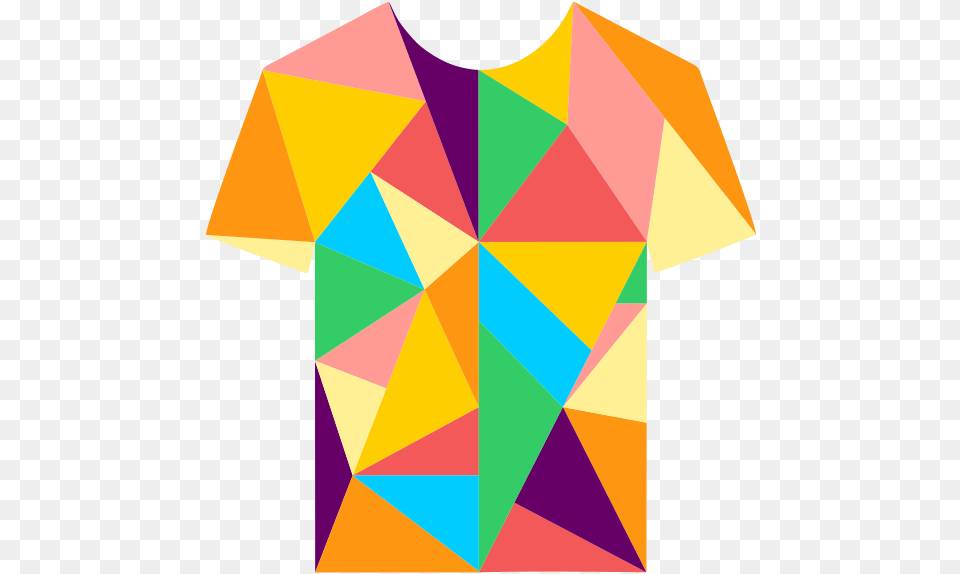 Rectangulos Download Triangle, Clothing, T-shirt, Shirt, Person Png
