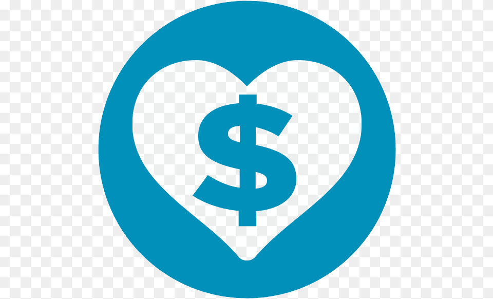 Recurring Donation Icon, Logo, Heart, Disk, Symbol Png Image