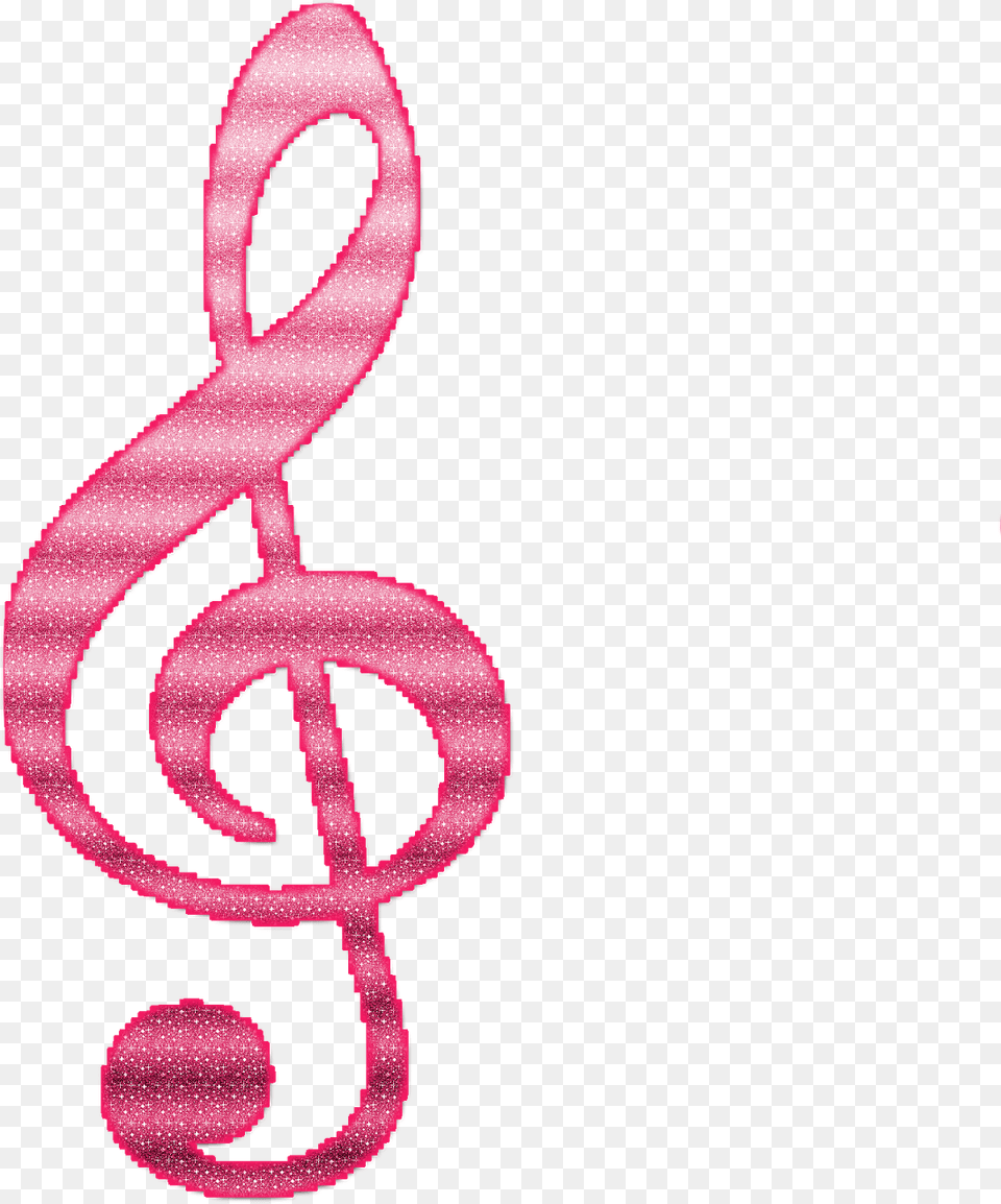 Recursos Para Photoscape Clipart Pink Treble Clef, Alphabet, Ampersand, Symbol, Text Free Png Download