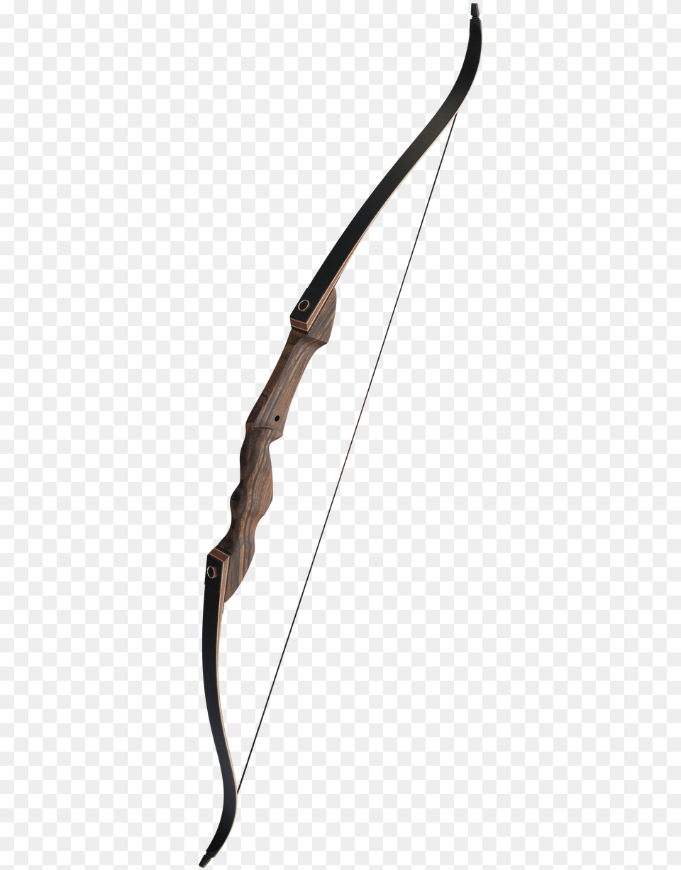 Recurve Bow Takedown Bow Bow And Arrow Archery Longbow, Weapon Png