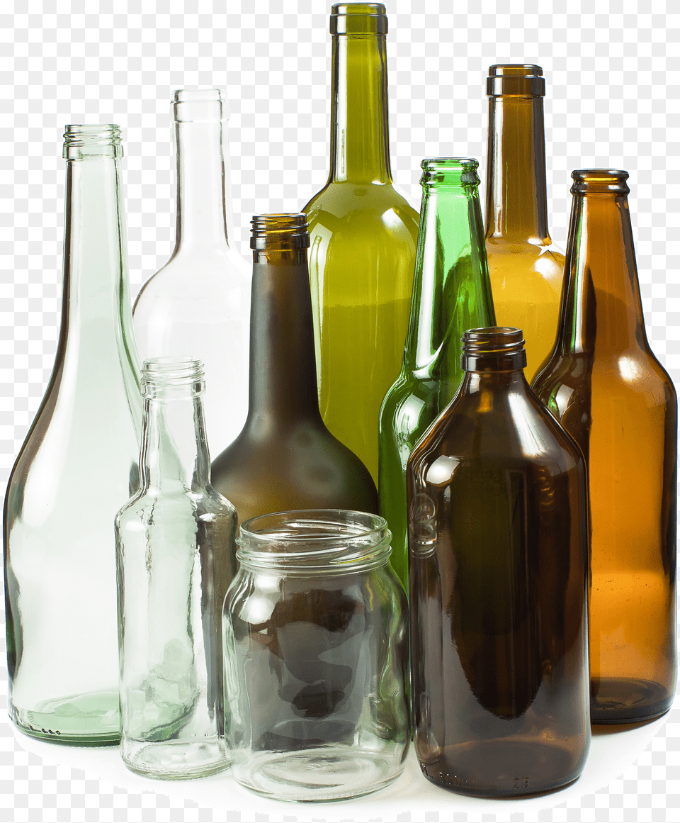 Recyclable Glass Bottles Png