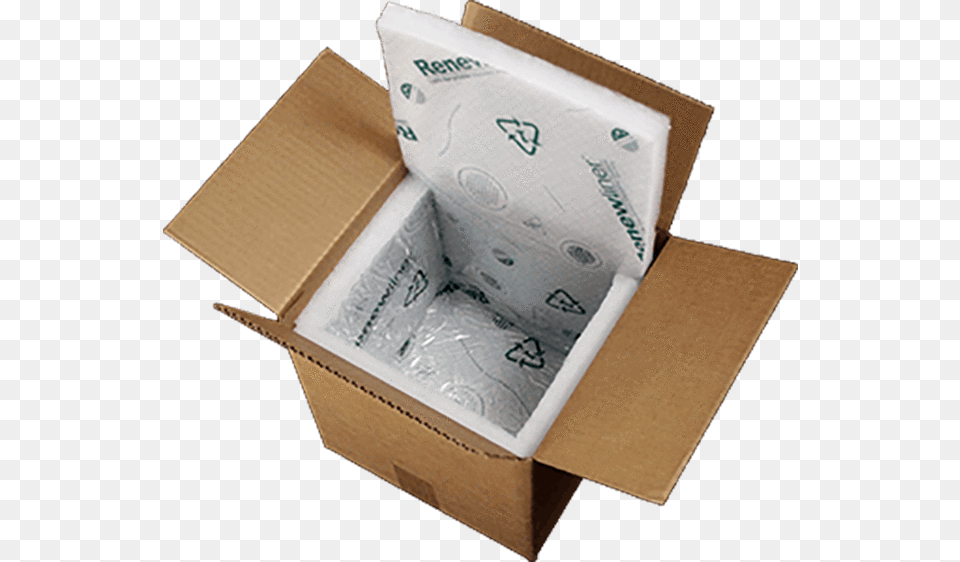 Recyclable Insulated Shipping Boxes, Box, Cardboard, Carton, Package Free Png
