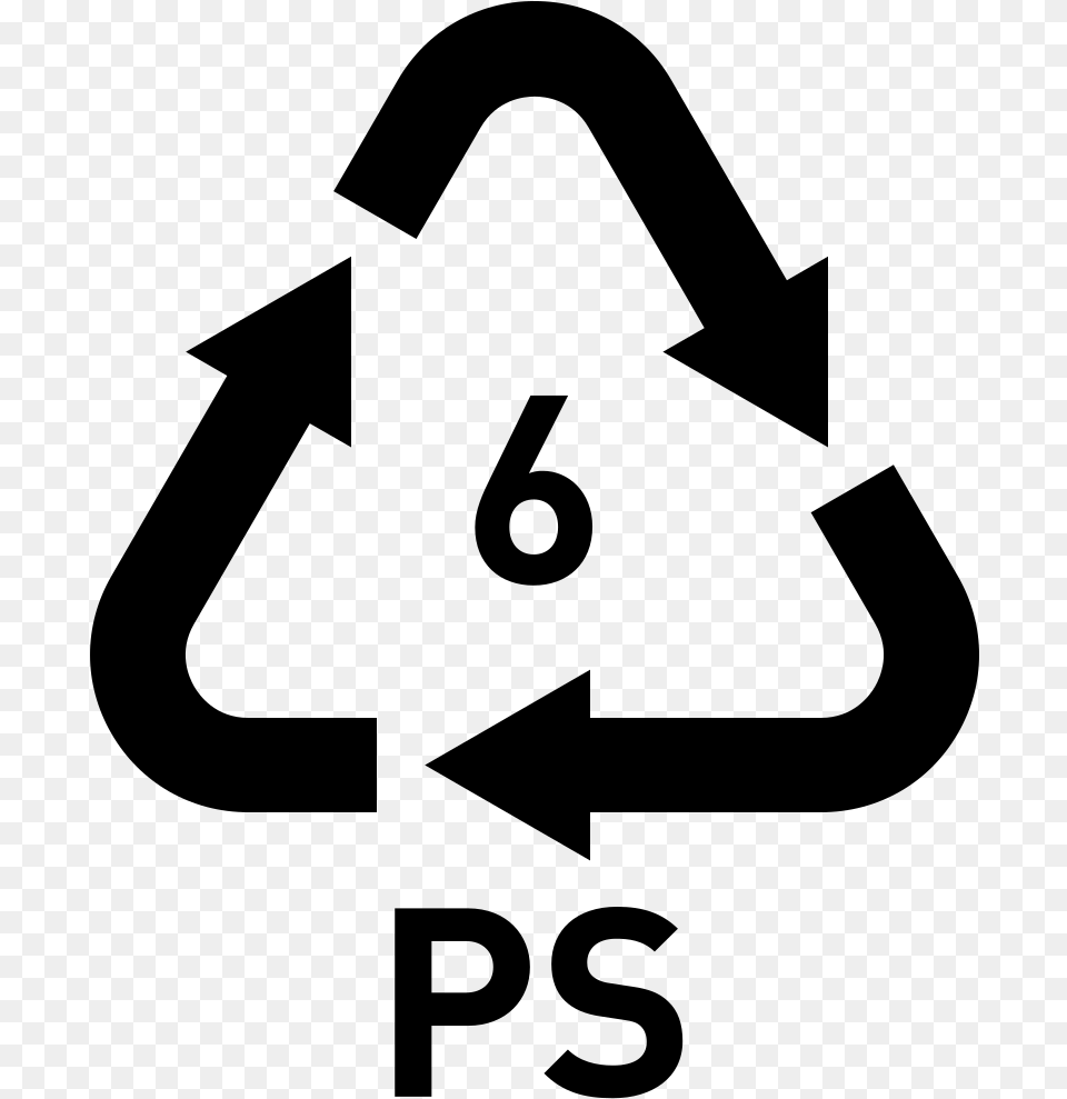 Recycle 1 Symbol, Gray Free Transparent Png