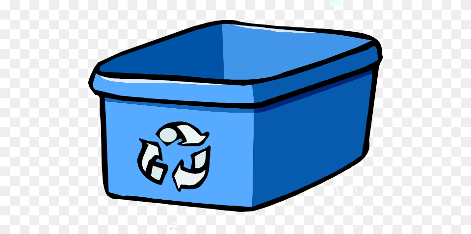 Recycle Bin Blue Clip Art, Recycling Symbol, Symbol Free Png