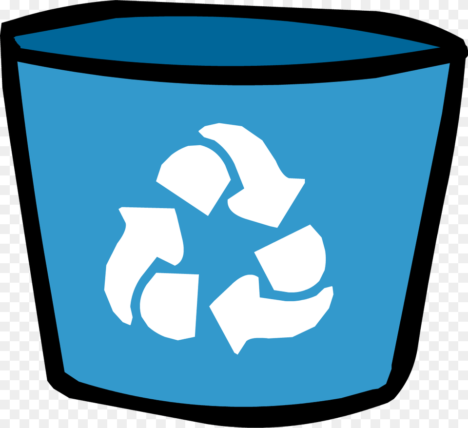 Recycle Bin Recycle Bin Clipart, Recycling Symbol, Symbol, Blackboard Free Png Download
