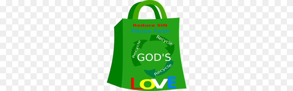Recycle God S Love Clip Art, Bag, Shopping Bag, Tote Bag Free Transparent Png