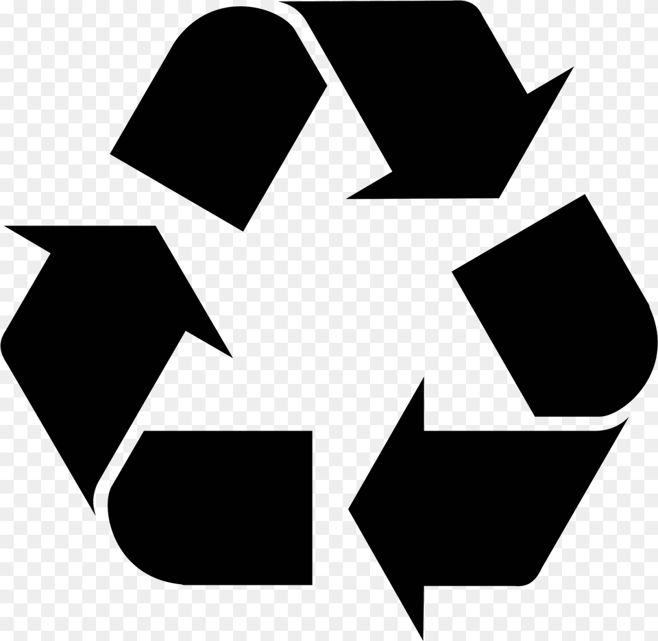 Recycle Icon, Gray Free Transparent Png