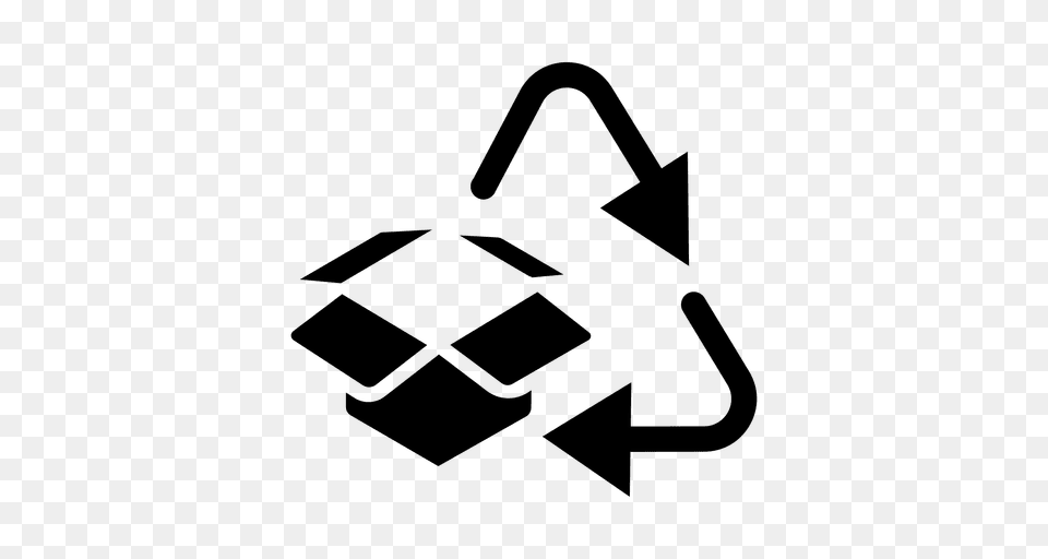 Recycle Icon Cardboard, Recycling Symbol, Symbol Png Image