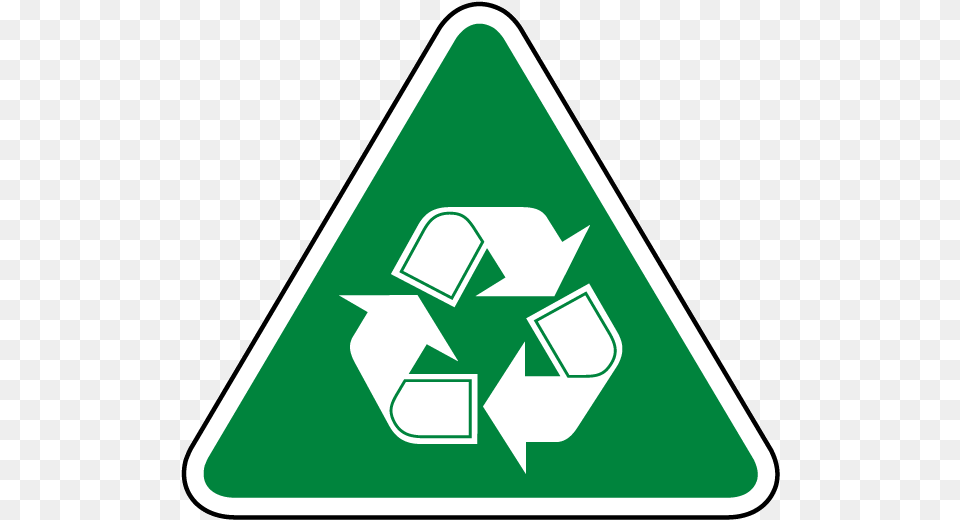 Recycle Logo In Triangle, Recycling Symbol, Symbol, First Aid, Sign Free Transparent Png