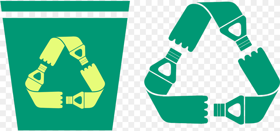 Recycle Plastic Bottle Recycle Sign, Recycling Symbol, Symbol, Bulldozer, Machine Free Png Download