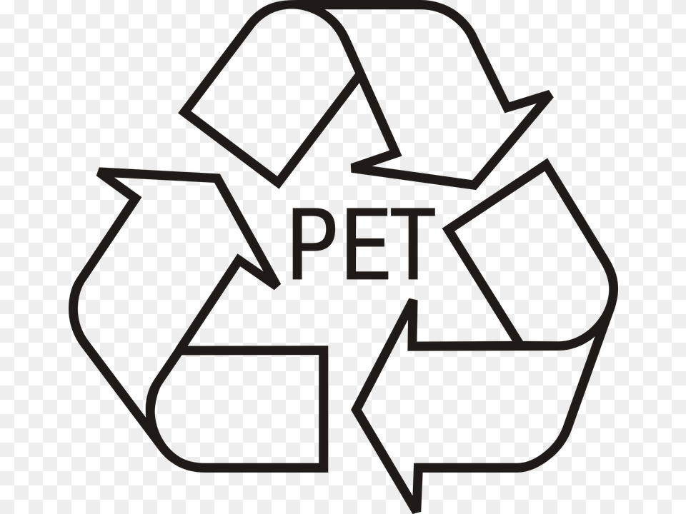 Recycle Recycling Logo Pet Symbol Label Pet Recycling Logo, Recycling Symbol Free Png Download