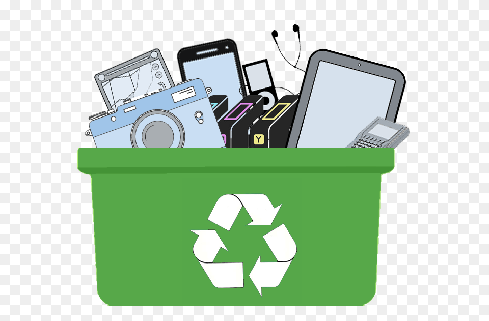 Recycle Small Electronics And Raise Thousands Of Dollars, Recycling Symbol, Symbol Free Png Download