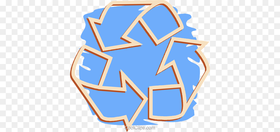 Recycle Symbol Royalty Free Vector Clip Art Illustration, Recycling Symbol, Nature, Outdoors, Dynamite Png Image