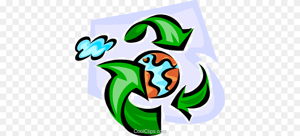 Recycle To Save The Earth Royalty Vector Clip Art, Recycling Symbol, Symbol Png