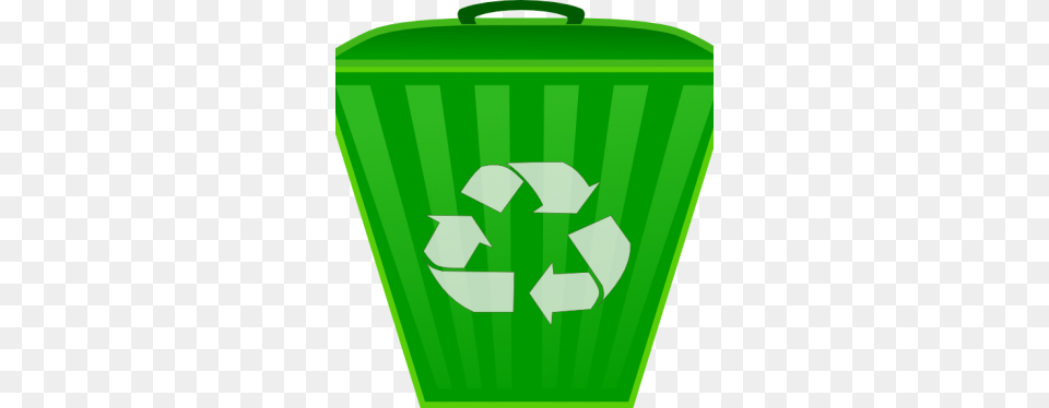Recycle Trash Can Hi Clip Art Garbage Bin, Recycling Symbol, Symbol, Tin Png Image