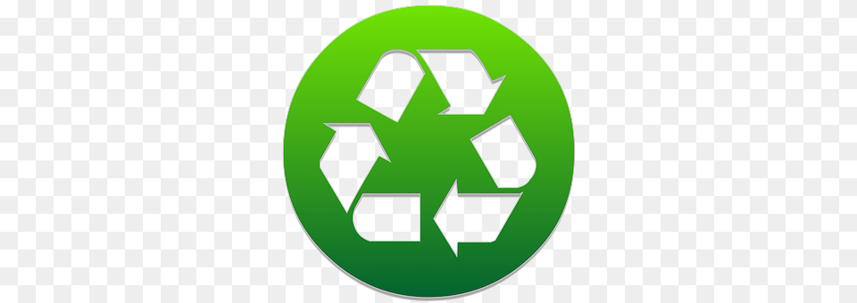 Recycled Recycling Symbol, Symbol, Disk Free Png
