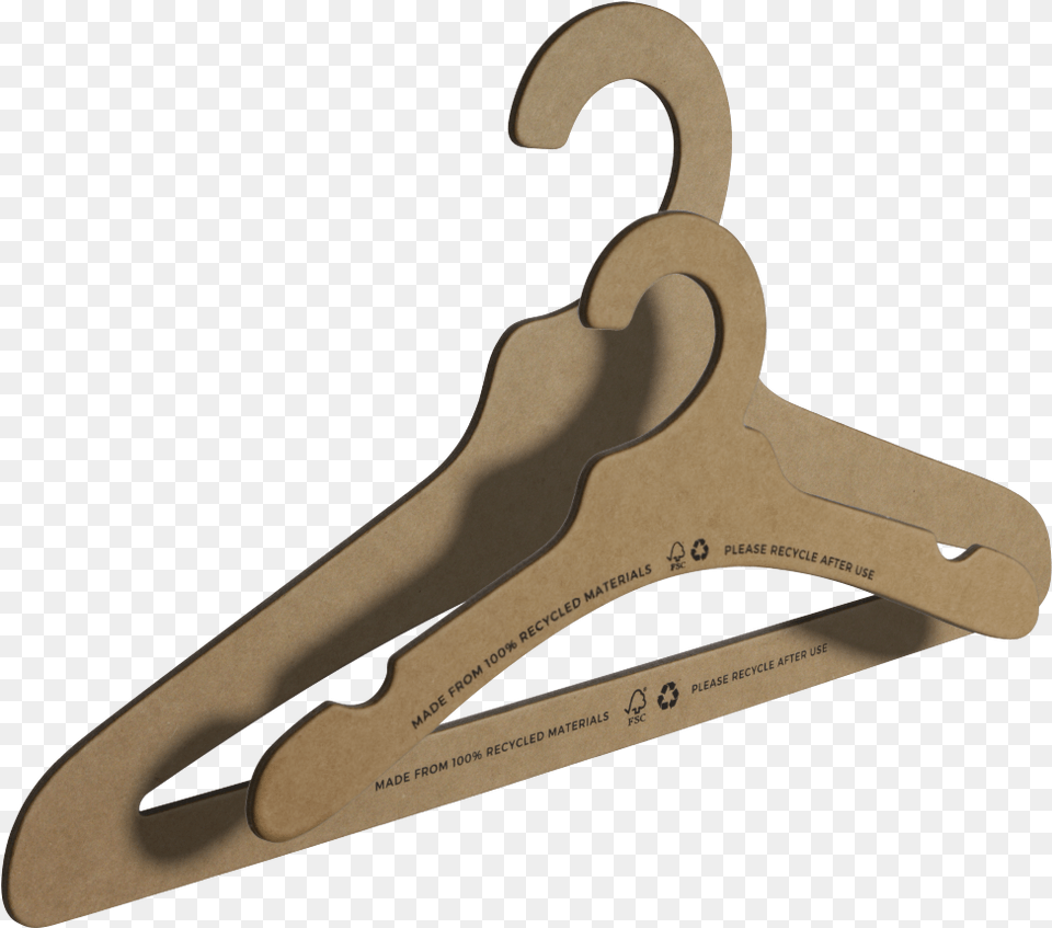Recycled Paper Hangers Clothes Hanger, Blade, Dagger, Knife, Weapon Free Transparent Png